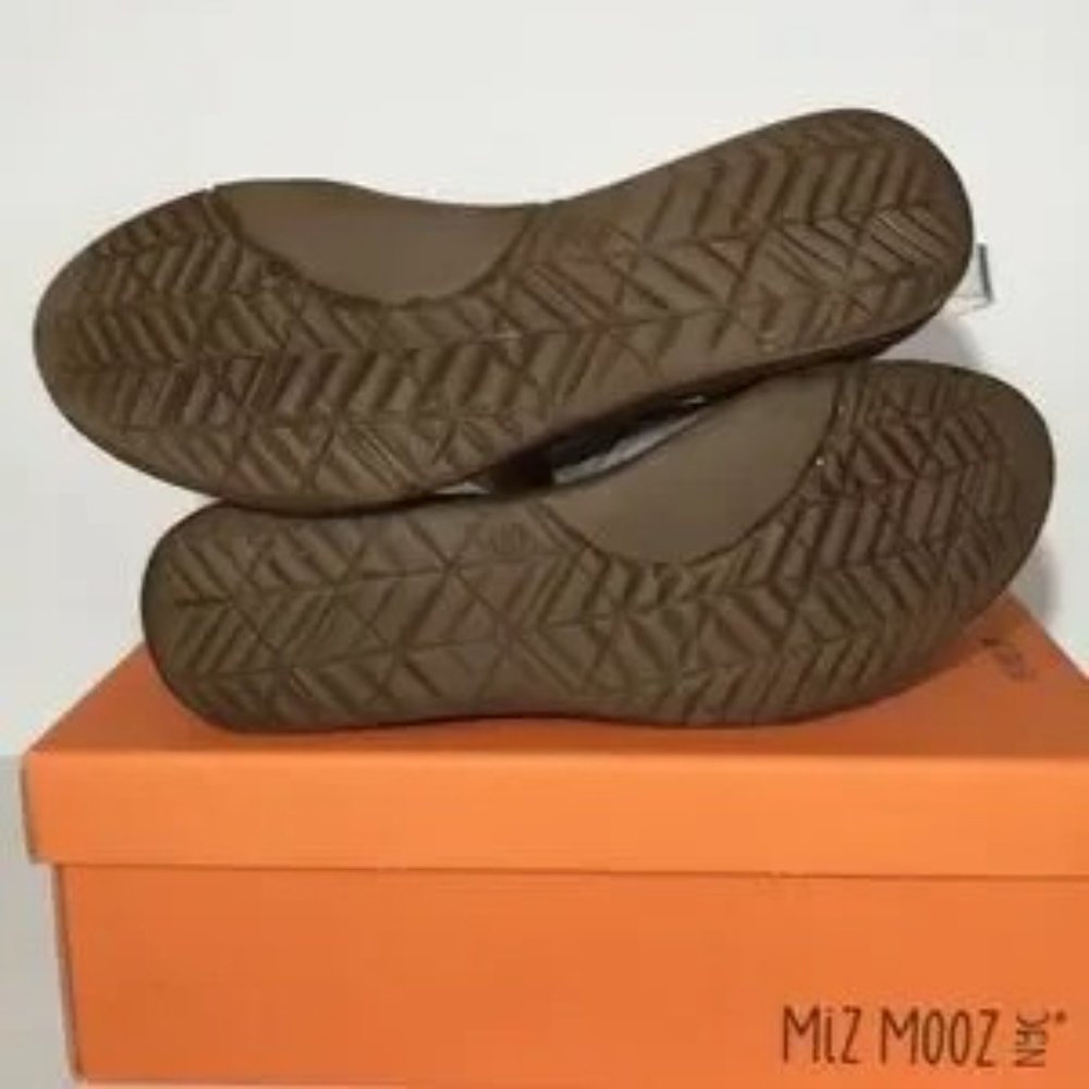 Miz Mooz Fifi Leather Wide Width Ankle-Strap Sandals - Picture 4 of 5